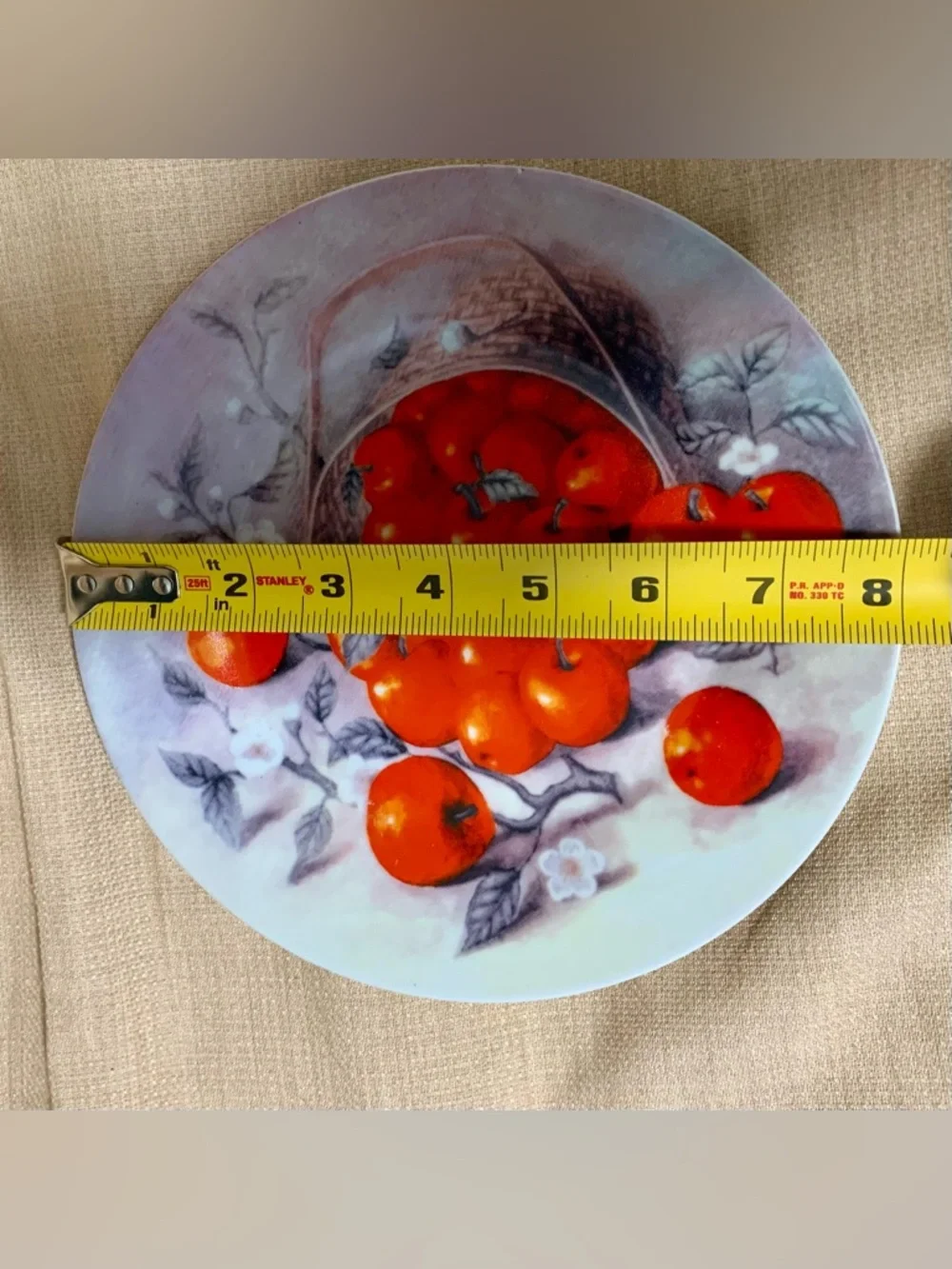 🔍 Anchor Hocking Grape Relish Dish & Decorative Apple Plate (2-Piece Bundle)
